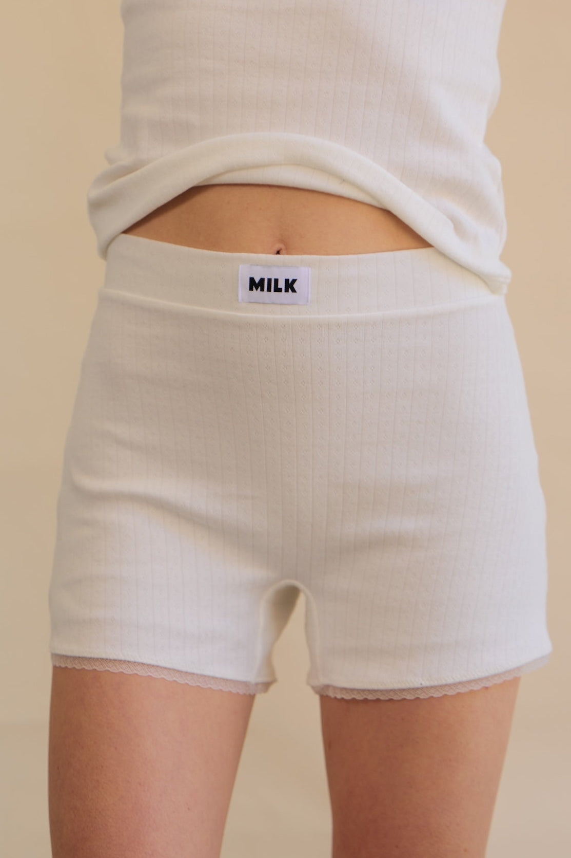 Sleep Shorts Pointelle