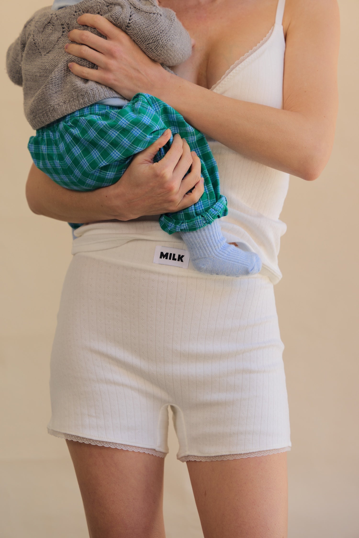 Sleep Shorts Pointelle